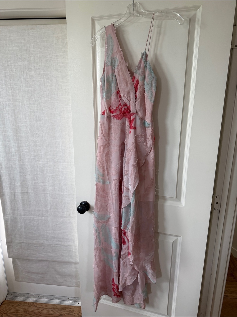 Yigal Azrouel Pink Asymmetrical High-Low Dress